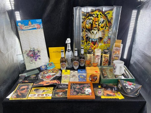 Konvolut Ed Hardy Fan Artikel Sammelartikel Vintage Retro Rarität Nachlass