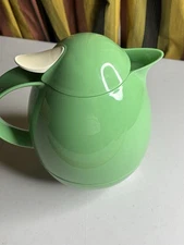 Leifheit Pitcher Columbus Slany Insulated Green Thermal Carafe Germany Egg Shape