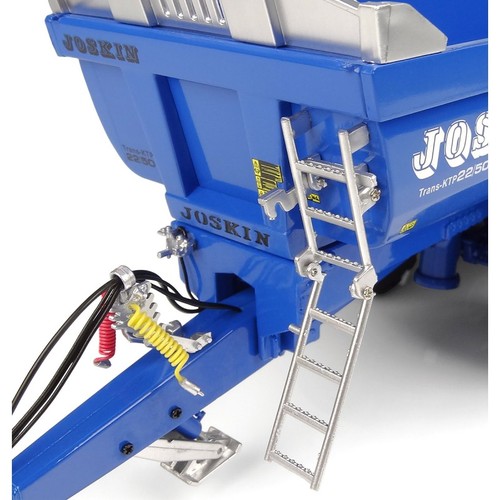 UNIVERSAL HOBBIES,JOSKIN trans-KTP 22/50 2-Axle Trailer, Blue - Limited Editi... - Picture 7 of 7