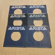 45 RPM 7" RECORD SLEEVES CO. SLEEVE 6 PACK SEE PHOTOS Arista Records SLV325
