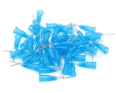Dspiae Wash-Free Airbrush Dedicated Needles (Blue) (50) (0.5mm) [DSPAB-D05]