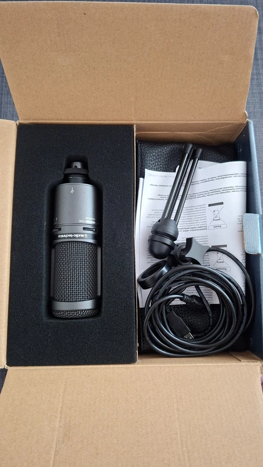 Microphone USB Audio-Technica AT2020USB+ - Photo 3/3