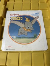 RCA CED Videodisc Selecta Vision Walt Disney Dumbo 1982 Cartoon D5