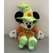 Disney Store Minnie Mouse Witch Halloween Stuffed Plush Toy 16 Inch