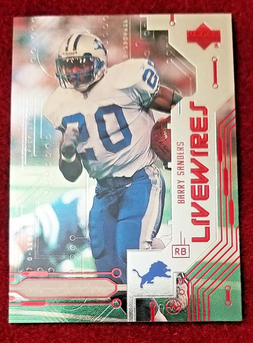 Select Certified Topps Chrome SP Fleer Gold Upper Deck Barry Sanders Lions - Picture 238 of 239