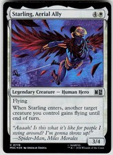 Starling Aerial Ally Foil 778 Commander Marvel Super Heroes Magic the Gathering