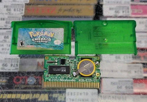 Pokemon Smaragd Version (Nintendo Game Boy Advance, 2005) AUTHENTISCH! NEUER AKKU