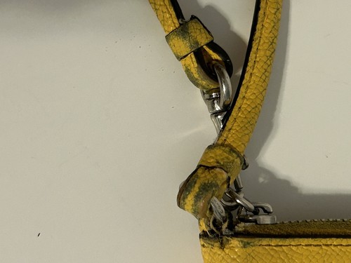 COACH LARGE CORNER ZIP WRISTLET 3888 Honeycomb - Picture 17 of 18