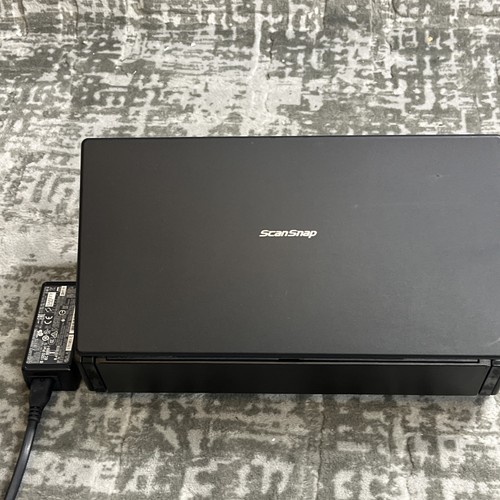 ScanSnap iX500 FUJITSU IMAGE DOCUMENT SCANNER FI-IX500 and AC adapter - Picture 3 of 5