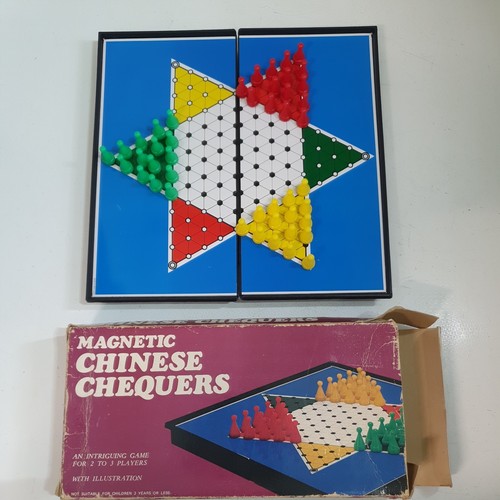 VINTAGE Cathey Magnetic Chinese Chequers 1980s Hong Kong 1980s - Bild 2 von 16