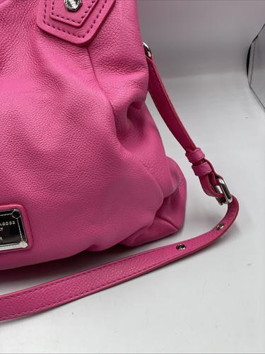 Marc Jacobs Classic Q Francesca Rosa Leder Umhängetasche Schultertasche Crossbody - Bild 5 von 16