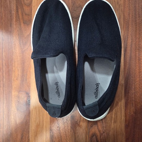 Allbirds Loungers Black Slip-On Shoes Merino Wool Size 8 - Picture 9 of 10