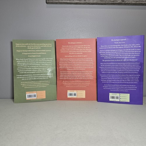 Gespräche mit Gott Sammlung Neale Donald Walsch 3 Bücher Set Serie 1 bis 3 - Bild 2 von 5