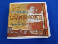 Gunsmoke Return to Dodge 10 CD 20 Episodes William Conrad