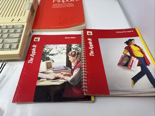 Apple IIc Computer Model A2S4000 With Manuals No Power Cord Untested READ - Picture 5 of 12