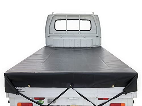 Truck Sheet Black No. 1 1.9m × 2.1m Essther Canvas Light Traque Light Truck Cove - Picture 2 of 6