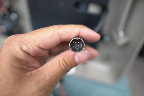 2005-2012 Nissan Titan Overhead Rear Ceiling Console & DVD Screen Player Gray - Picture 18 of 18