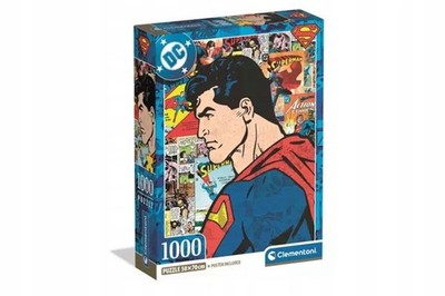 Clementoni 1000 Teile DC Superman Kompakt Puzzle 37507