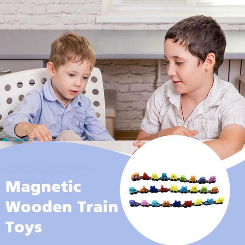 Magnetic Number Small Train Building Blocks Educational Toy For Children B2J0 - Picture 1 of 7