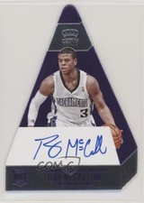 2013-14 Preferred Panini's Choice Rookies Purple /25 Ray McCallum Rookie Auto RC