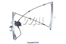 Window Regulator fits PEUGEOT 206 2D 1.6D Front Left 05 to 07 Mechanism Lifter