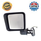 Mirror Textured Black Power Glass Heated Driver Side For 2014-2014 Jeep Wrangler