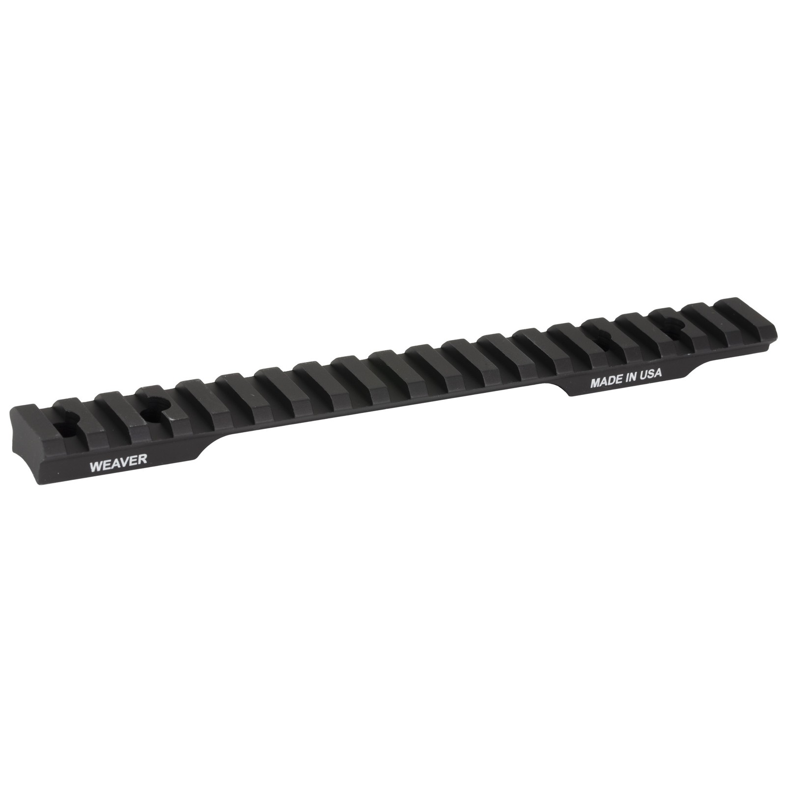 Weaver Mounts 99465 Multi-Slot Base Extended Black Aluminum Fits Savage 110