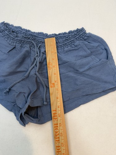 Salt Life Damen blau Shorts Kordelzug elastischer Bund Größe Medium - Bild 9 von 9
