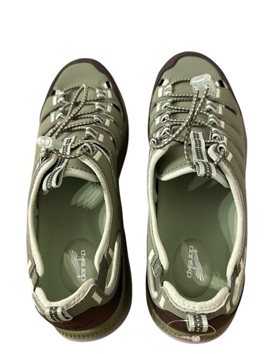 Nuevas Sandalias Dansko Mujer EE. UU. 8 UE 38 Mia Verde Salvia Zapatilla Punta Cerrada - Imagen 5 de 10