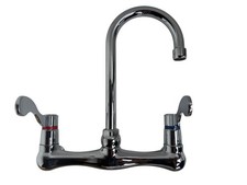 American Standard Heritage Polished Chrome Double Handle Kitchen Faucet