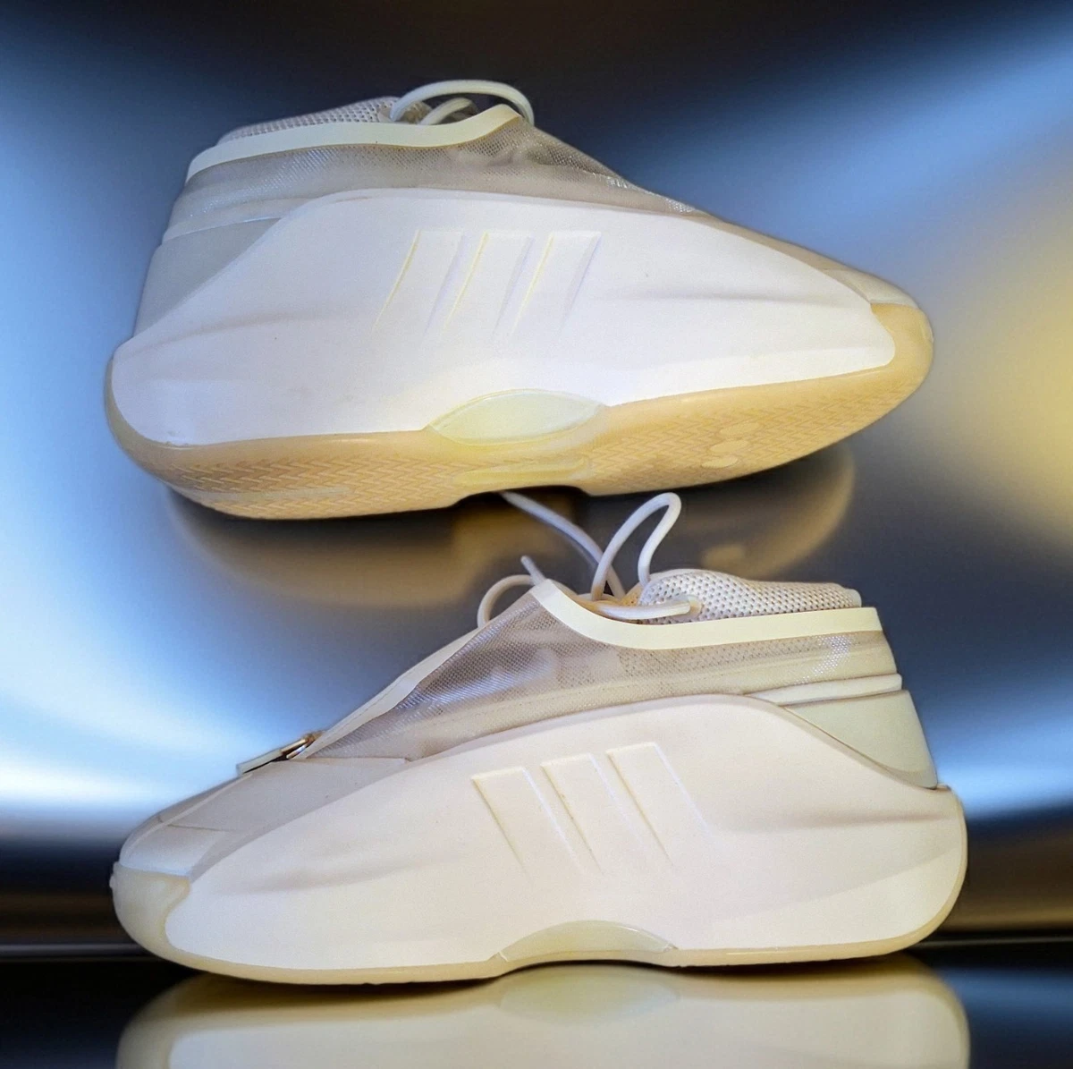 NIB No Lid Adidas Crazy IIInfinity Orbit Grey Chalk White IH2663 Men 8 Wmn 9‎ adidas Crazy Iiinfinity IH2663 | OVERKILL main image 2