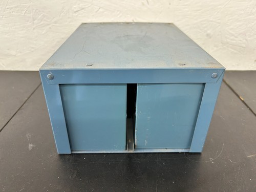 Vintage Sprague Capacitor Metal Drawers Display Case   no1 - Picture 4 of 6