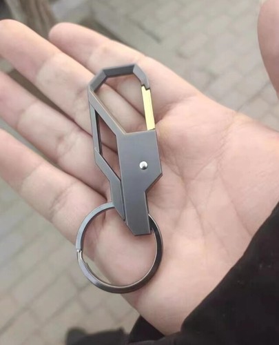 Car Keyring Key Chain Men’s Keychain Ring Gift Creative Metal Alloy Keyfob :86