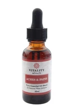 Vitality Extracts ACHES & PAINS Pure Essential Oil Blend - 30ml w/ Dropper