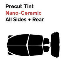 Precut Window Film Automotive Nano Ceramic Any % Tint for Honda Fit 2007-2008