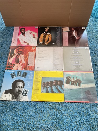 Teddy Pendergrass /W Harold Melvin & the Blue Notes 9 LP Record-lot VG+ - Picture 2 of 2