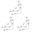 6 stücke Kreative Eisen Kunst Dreieck Halterung Rollenhalterung Wandregal