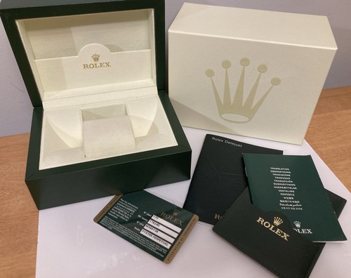 Rolex Datejust Uhrenbox mit Papieren (ohne Uhr)
