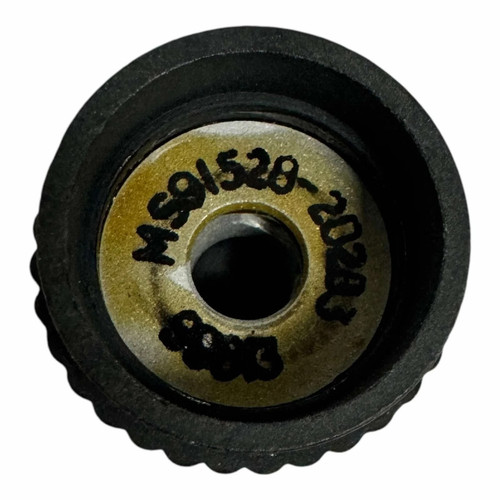 MS91528-2D2B3 Raytheon Mil Spec Control White Tactile Knob 5355-00-667-5522 - Picture 2 of 2