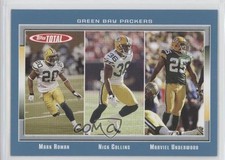 2006 Topps Total Total Blue Mark Roman Nick Collins Marviel Underwood #241 0r5