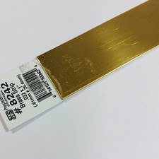 K S 8242 Brass Strip 0.032" x 1" x 12"