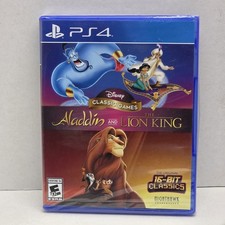 Disney Classic Games Collection PlayStation 4 PS4 Aladdin Lion King Jungle Book