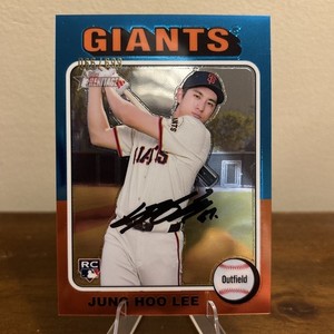 2024 Topps Heritage High Number - Jung-Hoo Lee #545 Chrome /699 (RC)