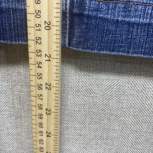 Wrangler Skirt Sz 30 Blue Denim Midi Stretch Cotton Spandex Western - Picture 11 of 11