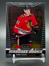 2024-25 O-Pee-Chee Platinum Marquee Rookie #206 FRANK NAZAR Chicago Blackhawk RC