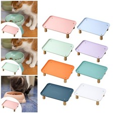 Raised Pet Feeder Stand Cat Bowl Stand Elevated Holder Pet Supplies Pet Food