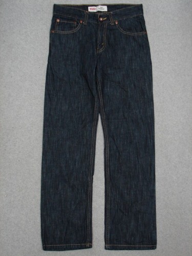 QK13458 2014 **LEVI'S** 514 SLIM STRAIGHT JEANS YOUTH sz16R (msr 28"x28") DARK - Picture 1 of 6