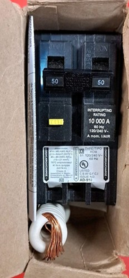 #ad Square D HOM250GFI 50A Circuit Breaker $89.99