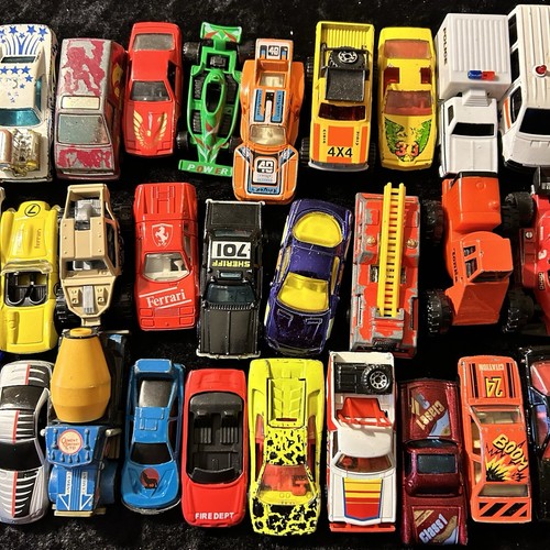 Vintage Hot Wheels/Matchbox Mixed Lot of 50 Cars/Trucks/Other - 70's & 80's Era - Picture 5 of 19