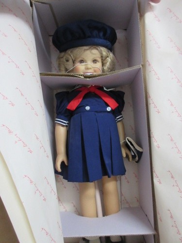 1991 Danbury Mint Porcelain "The Shirley Temple Dress UP Doll" MINT IN BOXES! - Picture 3 of 8